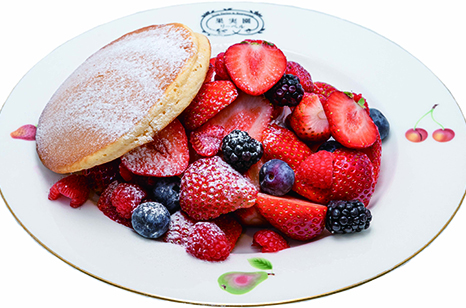 ミックスベリーパンケーキ