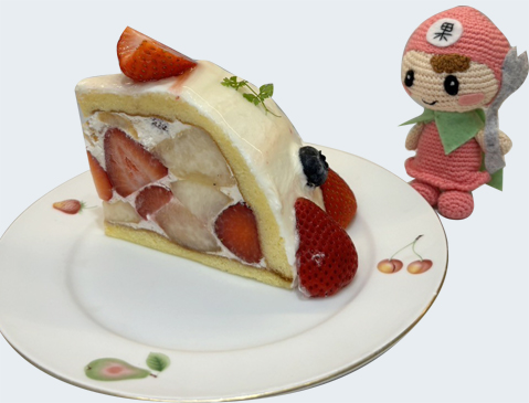 ハレザ店の桃いちごズコット