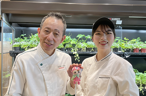 飯田橋の武田店長と宮垣さん