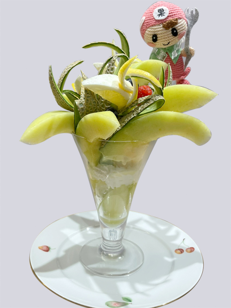 飯田橋のメロンパフェ