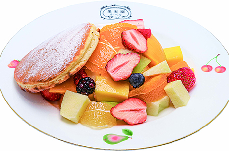 季節のパンケーキ